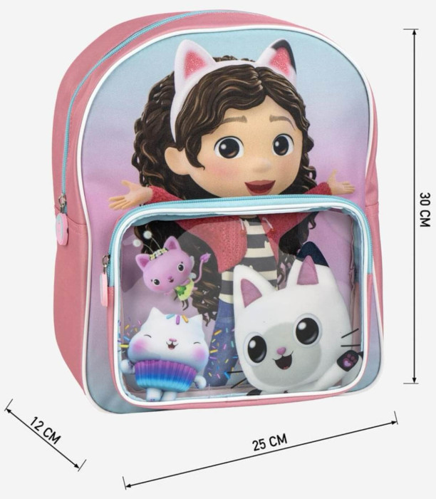 CHILDREN'S BACKPACK WITH FRONT POCKET 31 CM GABBY Cerda