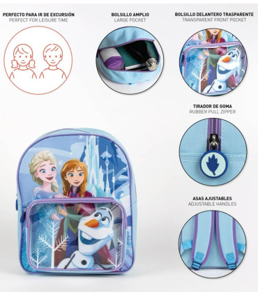 CHILDREN'S BACKPACK WITH FRONT POCKET 31 CM FROZEN Cerda