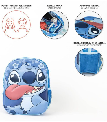 3D STITCH CHILDREN'S BACKPACK 31 CM Cerda