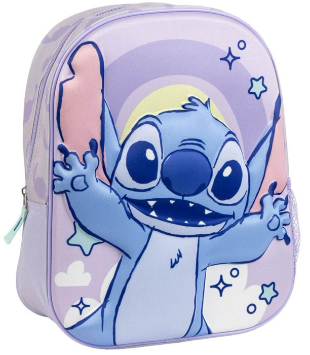 3D STITCH CHILDREN'S BACKPACK PURPLE 31 CM Cerda