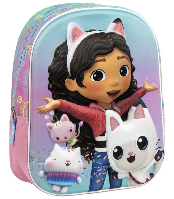 3D GABBY'S DOLLHOUSE CHILDREN'S BACKPACK 31 CM Cerda