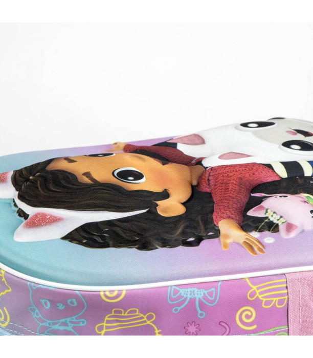 3D GABBY'S DOLLHOUSE CHILDREN'S BACKPACK 31 CM Cerda