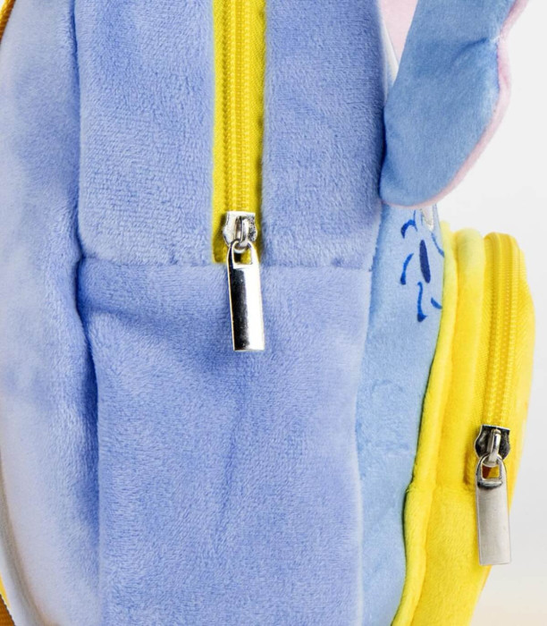 PLUSH BACKPACK WITH YELLOW POCKET FOR KINDERGARTEN STITCH Cerda