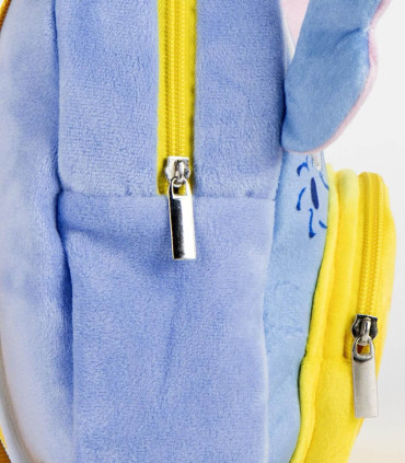 PLUSH BACKPACK WITH YELLOW POCKET FOR KINDERGARTEN STITCH Cerda