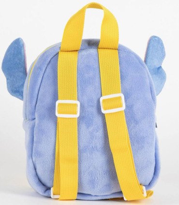 PLUSH BACKPACK WITH YELLOW POCKET FOR KINDERGARTEN STITCH Cerda