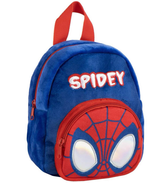 PLUSH BACKPACK WITH FRONT POCKET FOR KINDERGARTEN SPIDEY Cerda