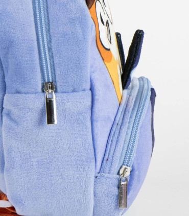 PLUSH BACKPACK WITH FRONT POCKET FOR KINDERGARTEN BLUEY Cerda