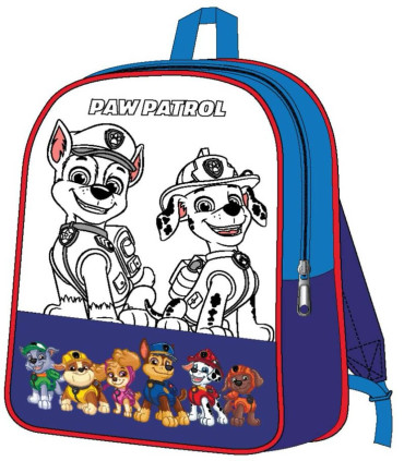 PAW PATROL DIY COLORING BACKPACK 38 CM Cerda
