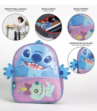 30 CM STITCH PINK CHILDREN'S BACKPACK Cerda
