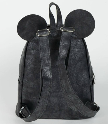 BLACK MINNIE LEATHER BACKPACK Cerda