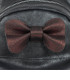 BLACK MINNIE LEATHER BACKPACK Cerda