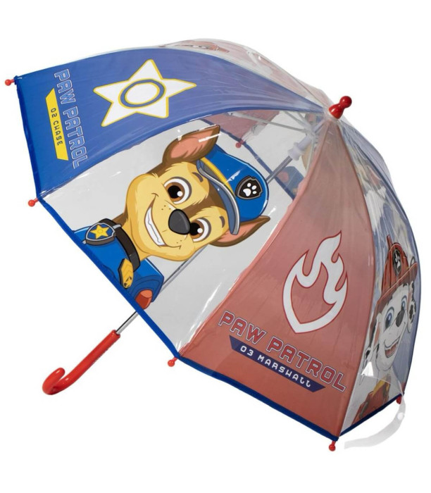 CHILDREN'S UMBRELLA MECHANICAL POE PAW PATROL Cerda