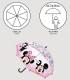 ΜΗΧΑΝΙΚΗ ΟΜΠΡΕΛΑ ΠΑΙΔΙΚΗ POE MINNIE Cerda
