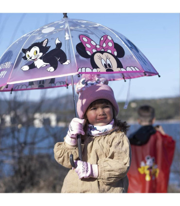 MECHANICAL CHILDREN'S UMBRELLA POE MINNIE Cerda