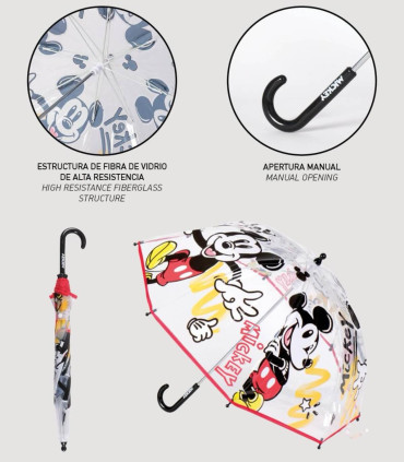CHILDREN'S UMBRELLA MECHANICAL POE MICKEY Cerda