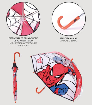 CHILDREN'S UMBRELLA MECHANICAL POE SPIDER-MAN Cerda