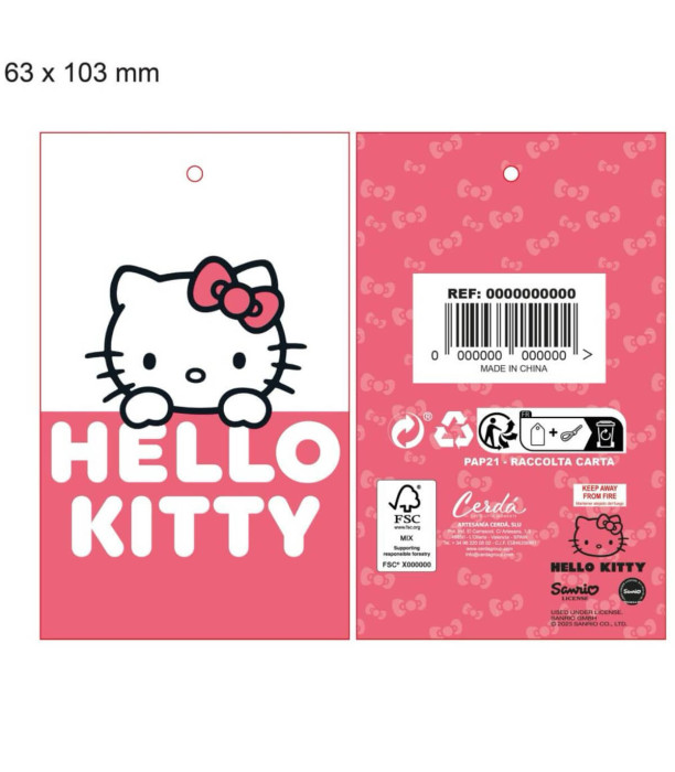 HELLO KITTY CHILDREN'S TOWEL 70*140 Cerda