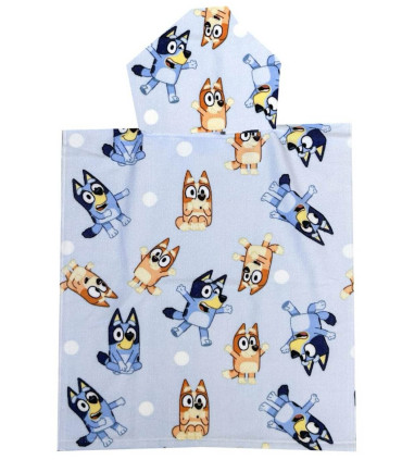 CHILDREN'S TOWEL PONCHO BLUEY 50*115 Cerda