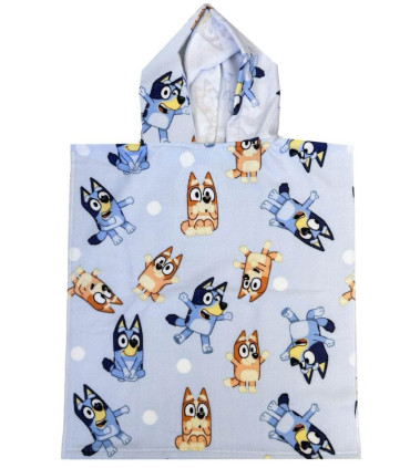 CHILDREN'S TOWEL PONCHO BLUEY 50*115 Cerda
