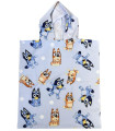 CHILDREN'S TOWEL PONCHO BLUEY 50X115