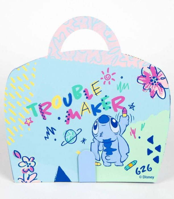 PASTEL COLORING SET IN A CARTON BAG STITCH Cerda