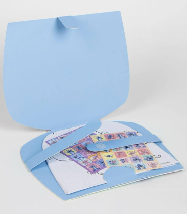 PASTEL COLORING SET IN A CARTON BAG STITCH Cerda