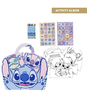 PASTEL COLORING SET IN A CARTON BAG STITCH Cerda