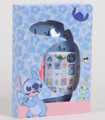 STITCH COLORING NOTEBOOK WITH STENCILS AND ACCESSORIES Cerda