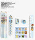 STUDENT SUPPLIES IN SILICONE PENCIL CASE BLUEY Cerda