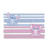 ΛΑΣΤΙΧΑ ΓΙΑ ΜΑΛΛΙΑ 8 ΤΕΜ. ΣΕ ΧΑΡΤΙ STITCH Cerda