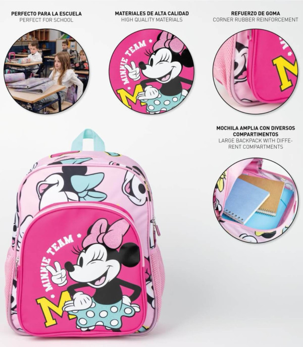 ΣΑΚΙΔΙΟ ΜΑΘΗΤΗ 38 CM MINNIE MOUSE Cerda