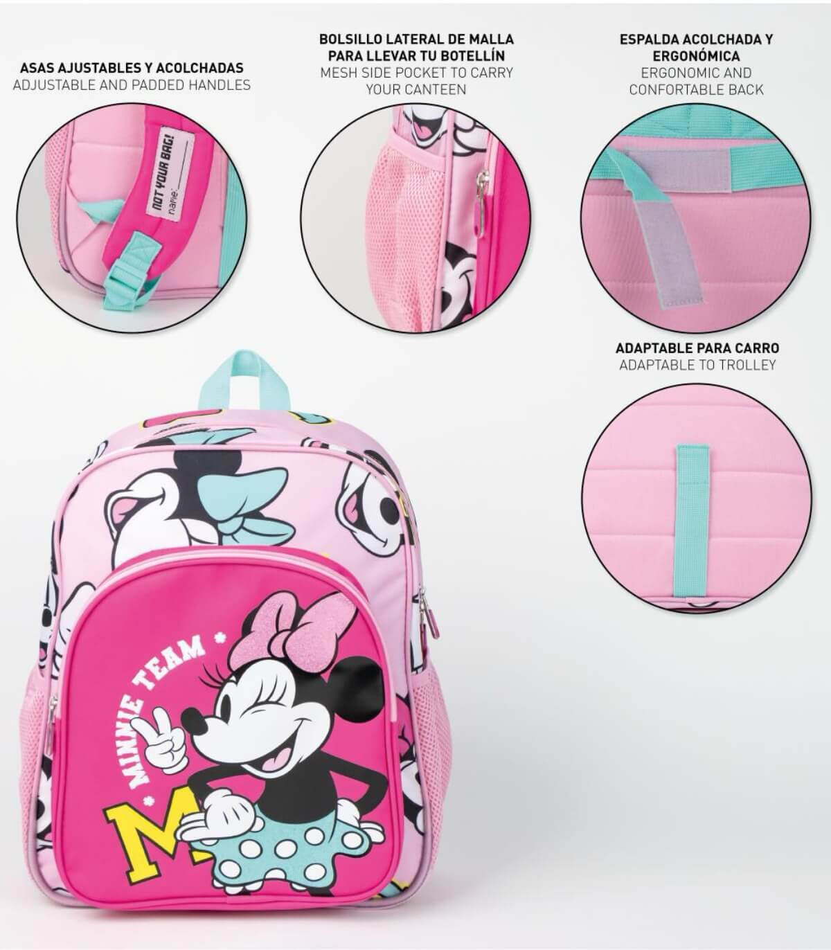 ΣΑΚΙΔΙΟ ΜΑΘΗΤΗ 38 CM MINNIE MOUSE Cerda