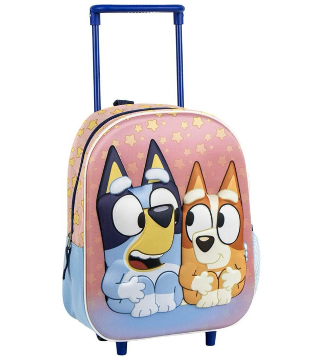 ΠΑΙΔΙΚΗ ΤΣΑΝΤΑ ΜΕ ΡΟΔΑΚΙΑ 3D BLUEY Cerda