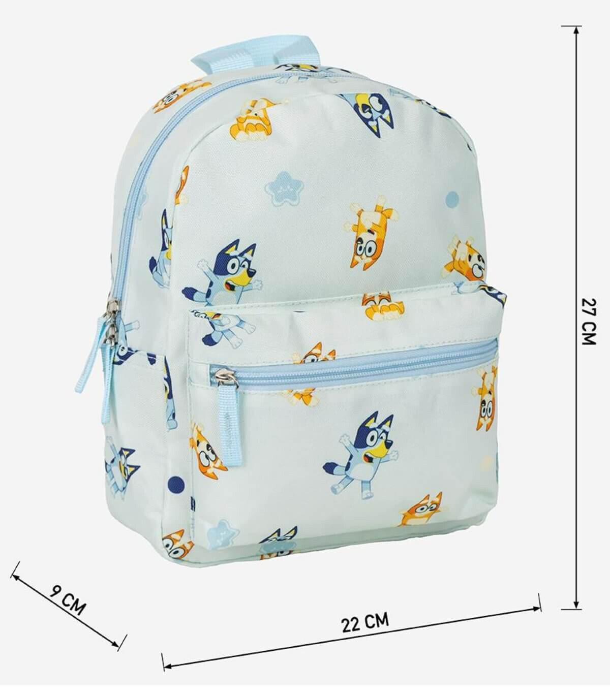 ΣΑΚΙΔΙΟ ΓΙΑ ΠΑΙΔΙΚΟ ΣΤΑΘΜΟ ΜΕ ΤΥΠΩΜΑ BLUEY 27 ΕΚ Cerda