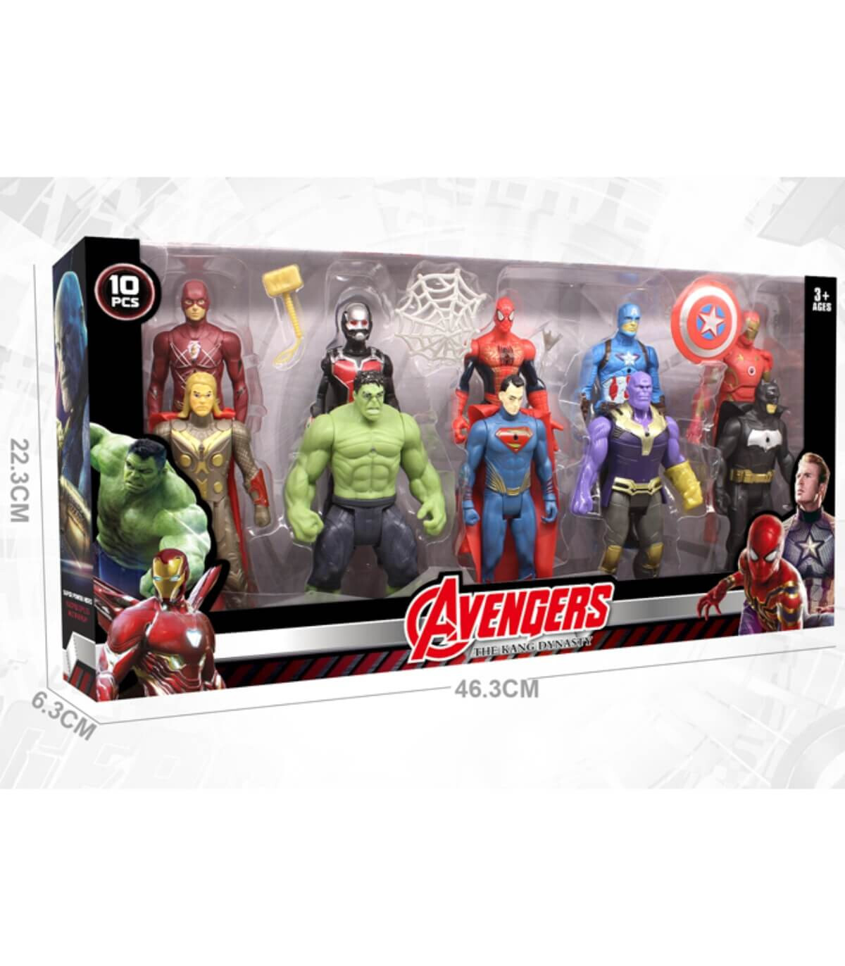 ΦΙΓΟΥΡΕΣ ΣΟΥΠΕΡΗΡΩΕΣ 10 ΤΕΜ. ΣΕ ΚΟΥΤΙ Armtoys