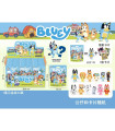 FIGURE BLUEY WITH CARD IN PLASTIC 12 TYPES