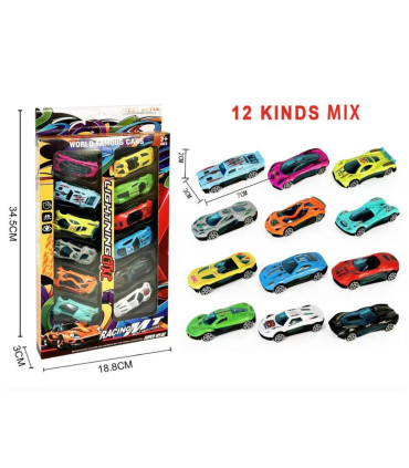 ΜΕΤΑΛΛΙΚΑ ΚΑΡΟΤΣΙΑ 12 ΤΕΜ. ΣΕ ΚΟΥΤΙ Armtoys