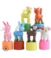 WOODEN DANCING ANIMALS 6 TYPES