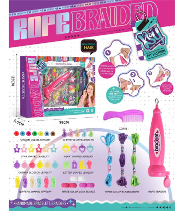 BRACELET KNITTING SET WITH HOOK Armtoys