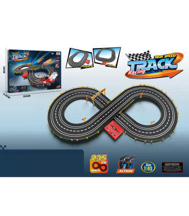 BIG TRACK 235 CM WITH 2 RACING CARS Armtoys