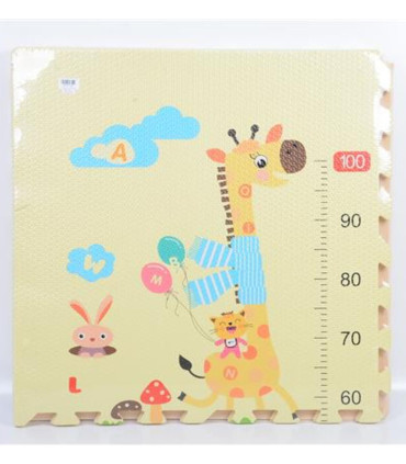 RUBBER PUZZLE RUG GIRAFFE 120X120 Armtoys