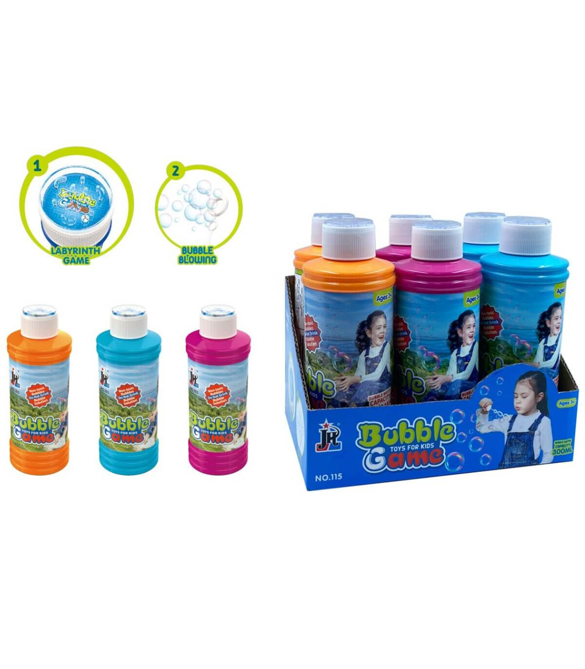 SOAP BUBBLE LIQUID 300 ML Armtoys