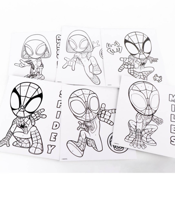 ΣΕΤ ΠΑΙΔΙΚΗΣ ΖΩΓΡΑΦΙΚΗΣ ΜΕ ΑΡΙΘΜΟΥΣ SPIDEY Cerda