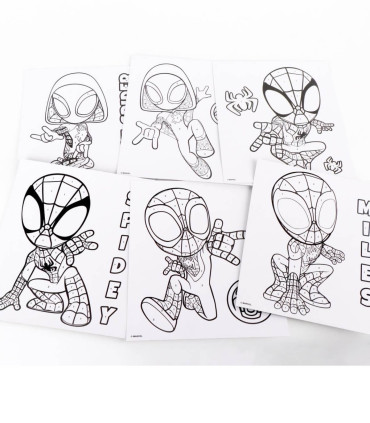 CHILDREN'S SET DRAW WITH NUMBERS SPIDEY Cerda