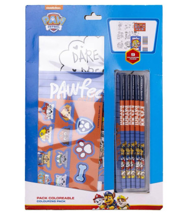 PAW PATROL COLORING SET WITH PENCILS Cerda