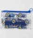 DRAWING BOOK + STUDENT SUPPLIES IN REAL MADRID PENCIL CASE Cerda