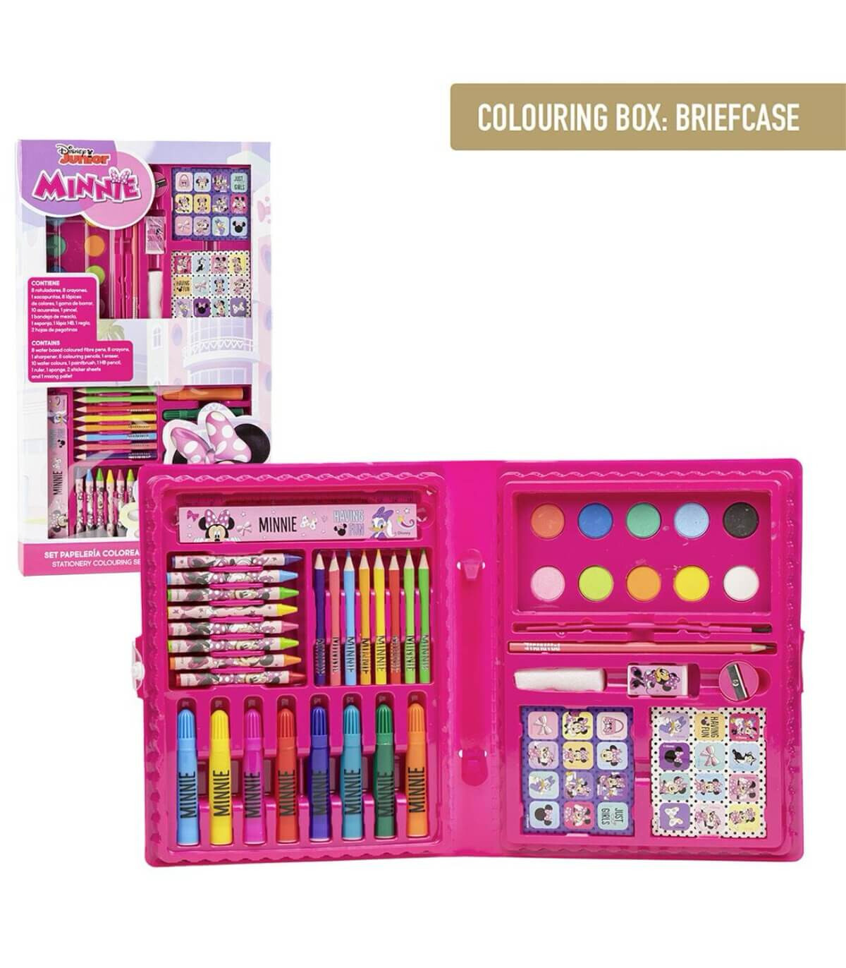 BIG COLORING SET IN A MINNIE MOUSE BOX Cerda