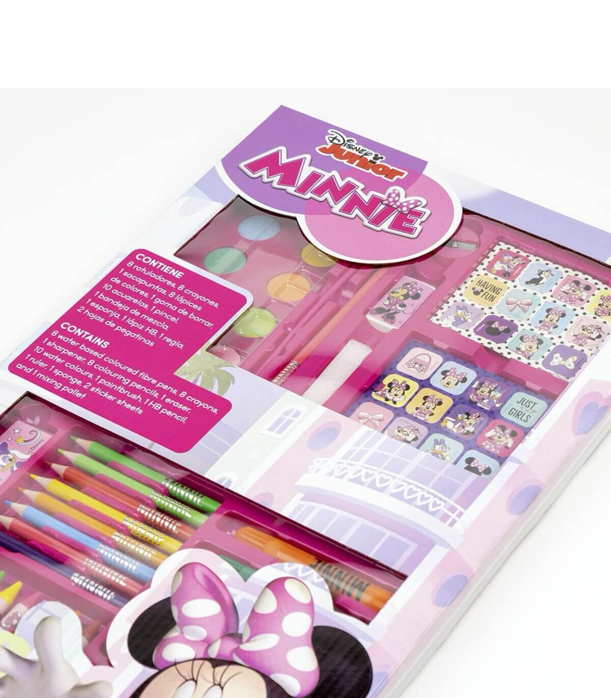 BIG COLORING SET IN A MINNIE MOUSE BOX Cerda