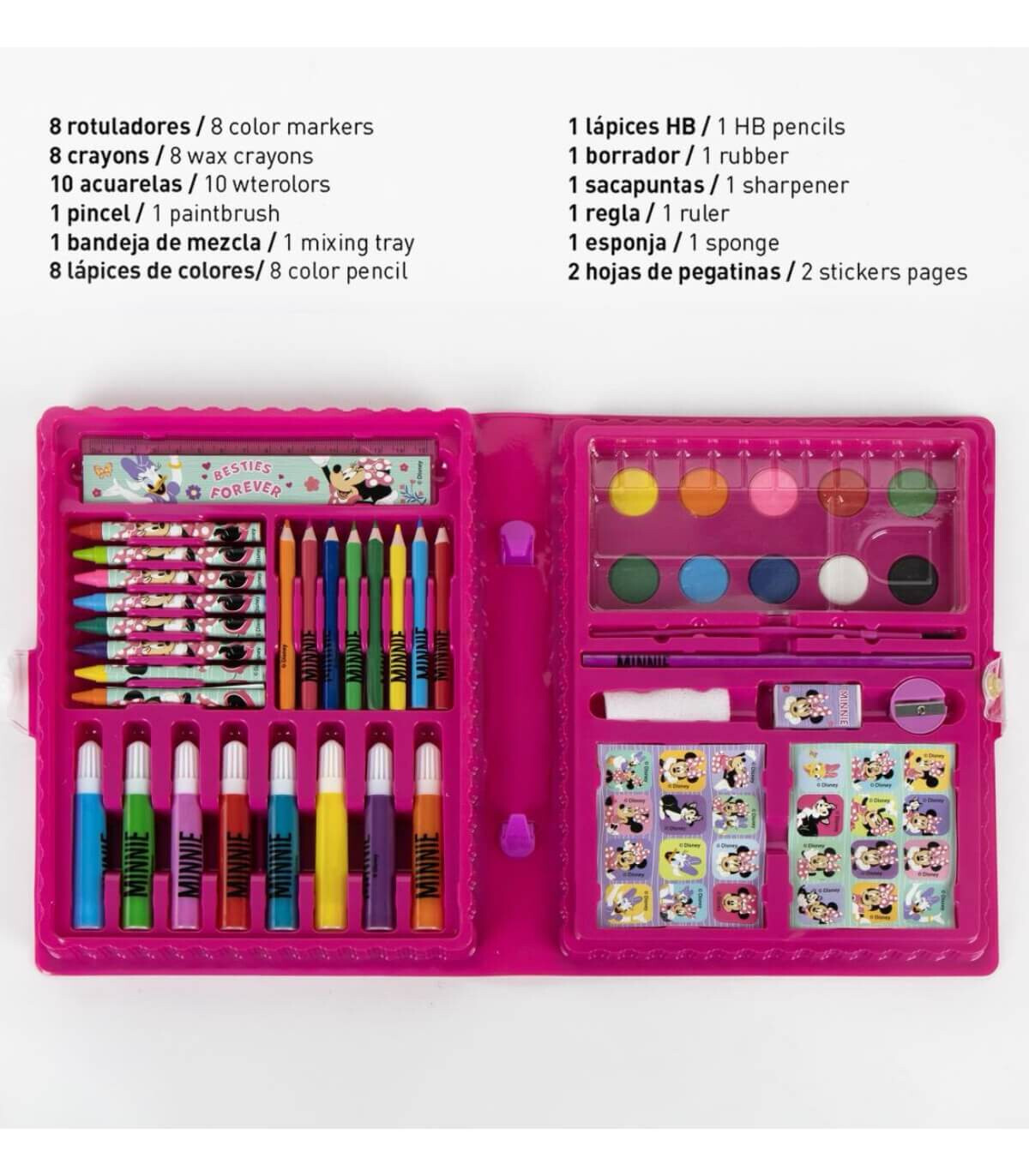 BIG COLORING SET IN A MINNIE MOUSE BOX Cerda