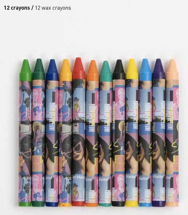 CHILDREN'S DRAWING SET WITH MARKERS + BARBIE NOTEBOOK Cerda